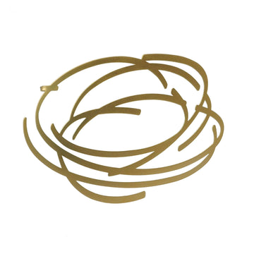 Gale Brooch - 22CT Matt Gold Plate - Bundle add-on - inSync design