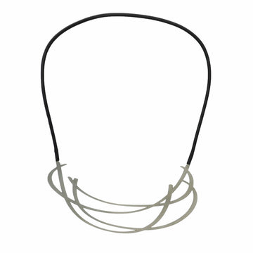 Huddle Necklace - Raw Stainless Steel - inSync design