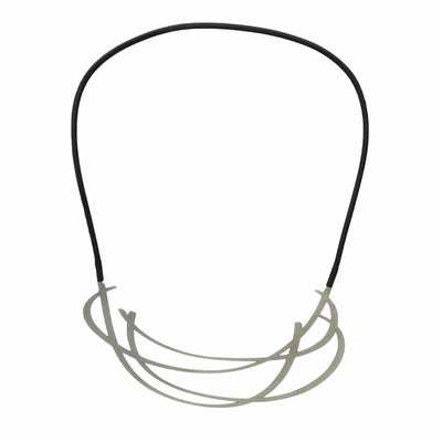 Huddle Necklace - Raw Stainless Steel - inSync design