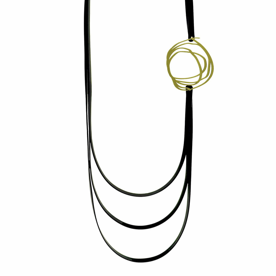 Journey Necklace - Black - inSync design