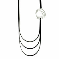Journey Necklace - Raw Stainless Steel
