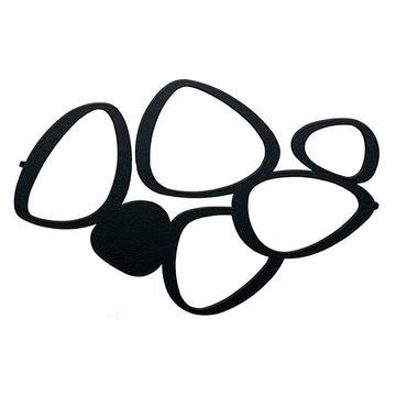 Merge Brooch - Black - Bundle add-on - inSync design