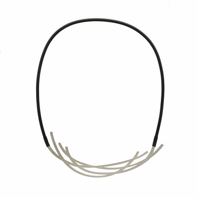 Nest Necklace - Raw Stainless Steel - inSync design