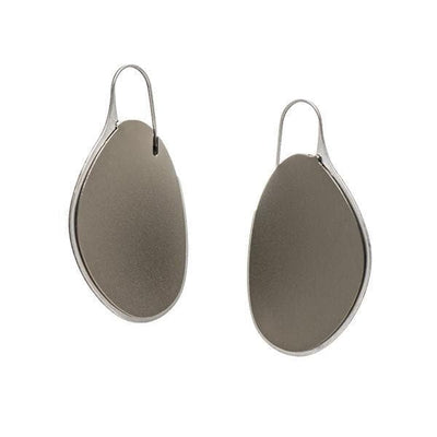 Pebble Earrings Large Frame - Mauve - inSync design