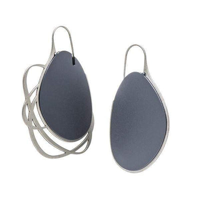Pebble Earrings Large Mix - Mauve - inSync design