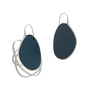 Pebble Earrings Large Mix - Navy - Bundle add-on - inSync design