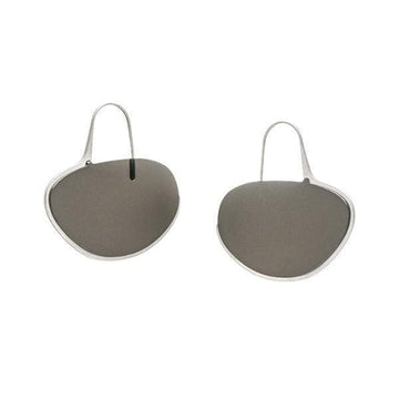 Pebble Earrings Medium Frame - Stone - Bundle add-on - inSync design