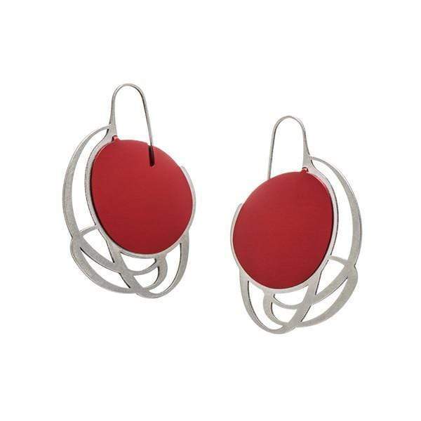 Pebble Earrings Small Multi Line - Stone - inSync design