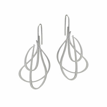Revel Earrings - Raw Stainless Steel - Bundle add-on - inSync design