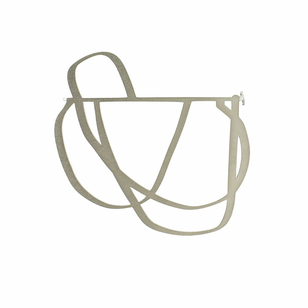 Reverie Brooch - Claret - inSync design