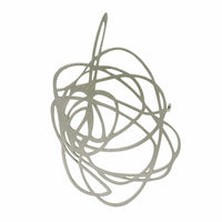 Scribble Brooch - 22ct Matt Gold Plate