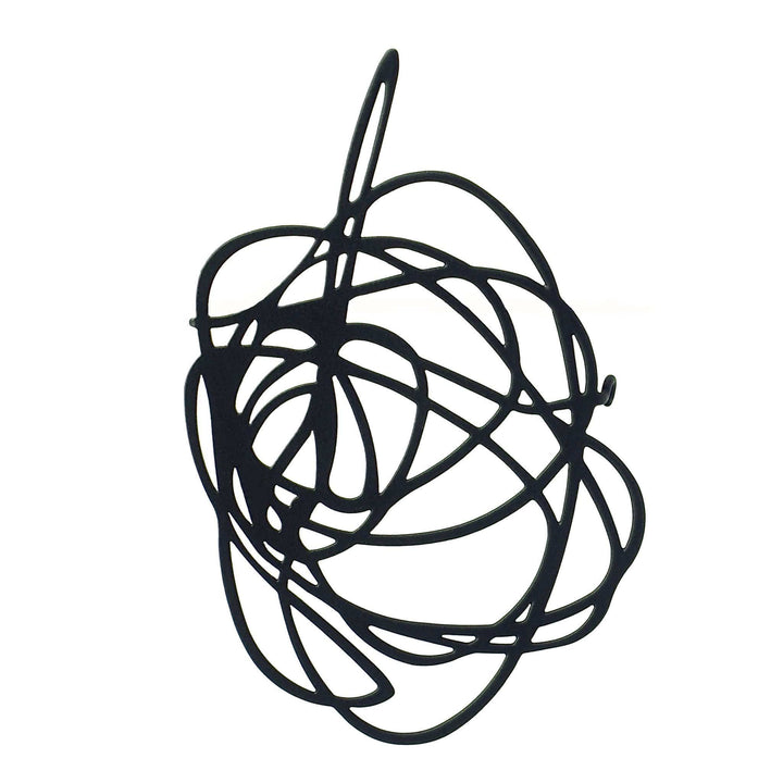 Scribble Brooch - Black - inSync design