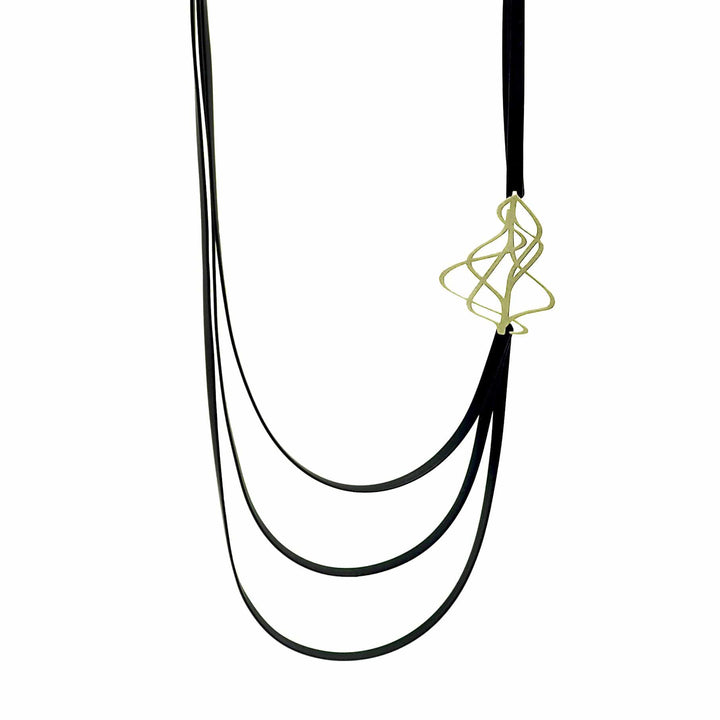 Shift Necklace - Black - inSync design