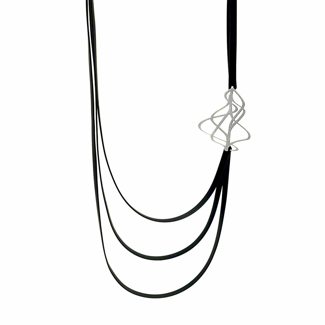 Shift Necklace - Black - inSync design