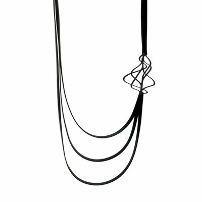 Shift Necklace - Black - inSync design