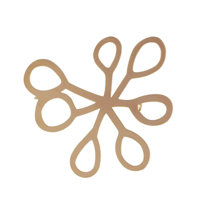 Star Brooch - 22ct Rose Gold Plate - inSync design