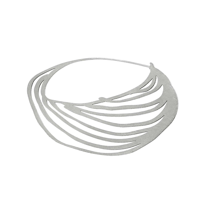 Trug Brooch - 22ct Matt Gold Plate - inSync design