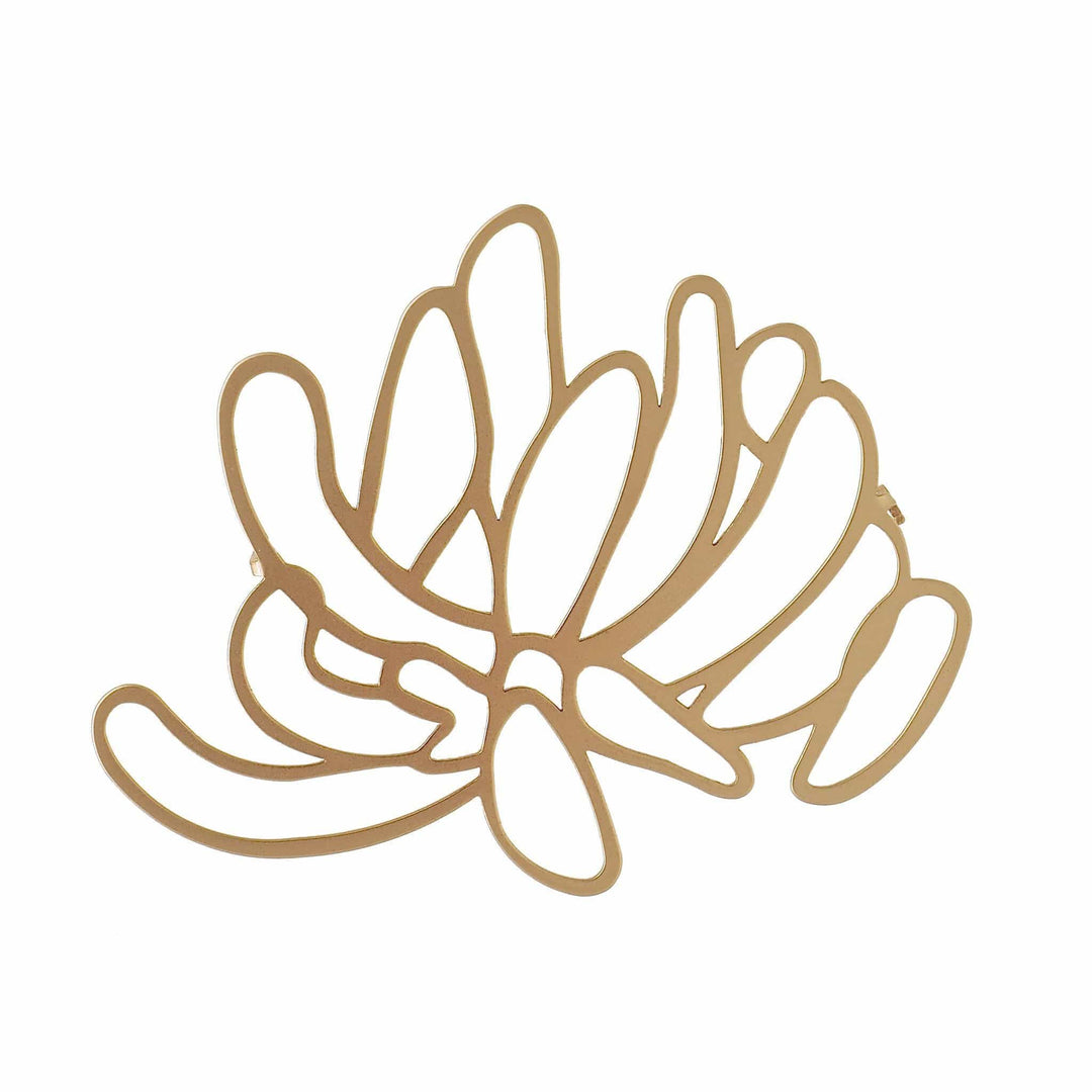 Waratah Brooch - 22ct Rose Gold Plate - inSync design