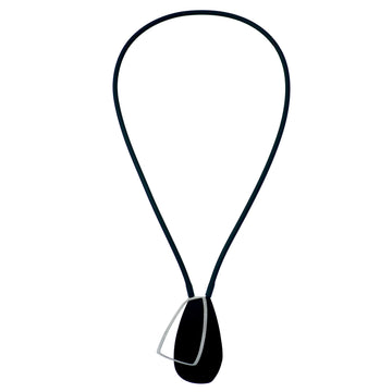 X2 Large Necklace - Black/Raw - inSync design