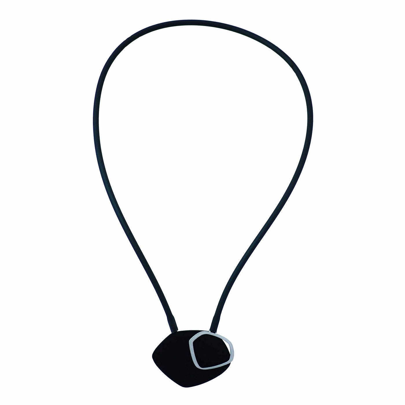 X2 Small Necklace - Black/ Raw - inSync design