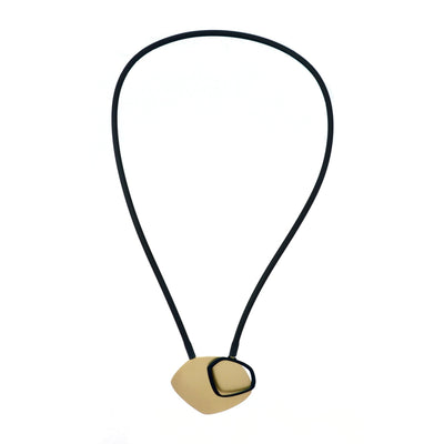 X2 Small Necklace - Gold/ Black - inSync design