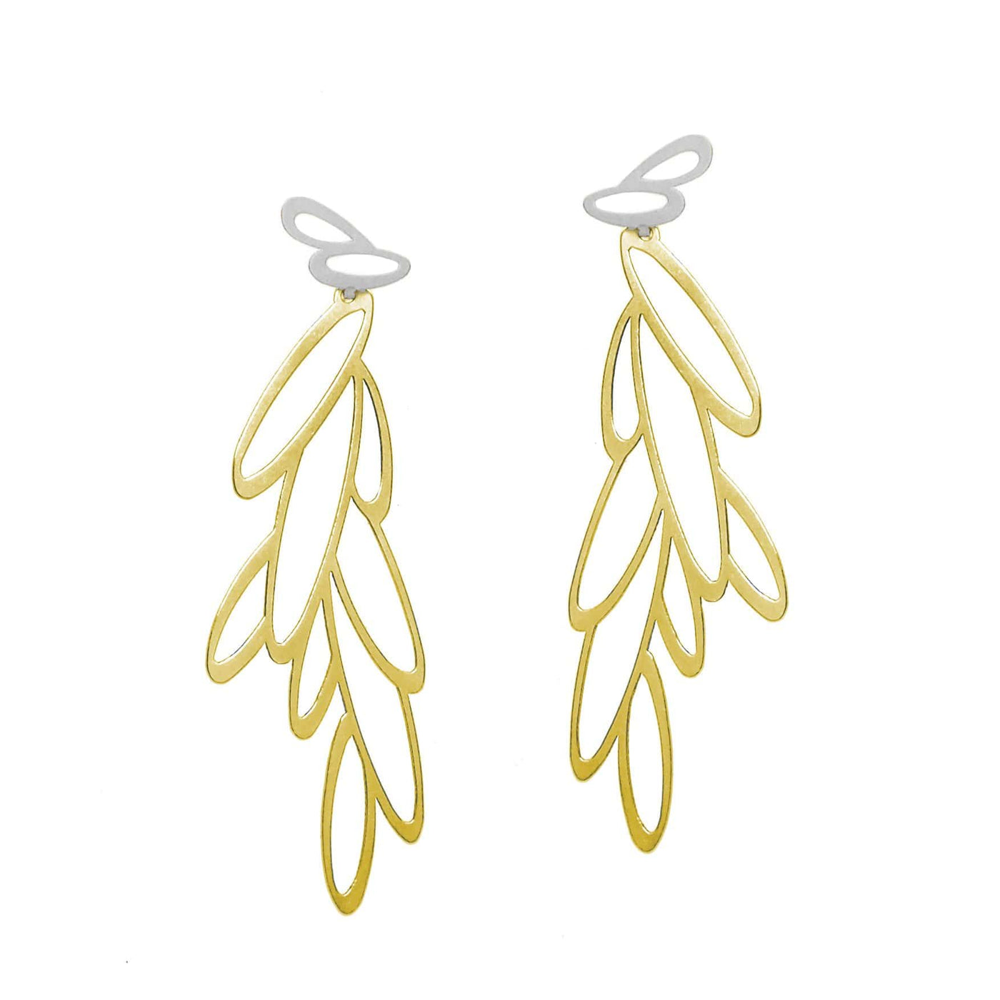 X2 Tal Stud Earrings - Gold/ Black - inSync design